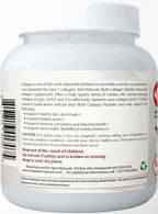 Best Naturals Multiple Collagen Peptides Protein Type I, II III, V & X Collagen unflavored 1 Pound - Grass Fed & Pasture Raised - Water Soluble - Easy to Mix