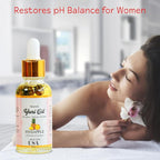 MERICH Natural Yoni Oil for Women | pH Balancing Vaginal Detox Oil, Pineapple | Rejuvenating Formula for Dark Spots & Ingrown Hair | Odor Eliminator & Gentle Cleansing Feminine Care | 1 oz