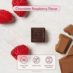 Bariatric Advantage Iron 30 mg Chewy Bite with Vitamin C - for Bariatric Patients - Sugar-Free - Chocolate Raspberry - 30 Count