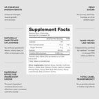 LEGION Creatine Monohydrate Gummies - Clean Creatine Chewables for Muscle Gain, Improving Endurance & Post Workout Recovery - Creatine Supplement for Maximum Absorption (Sour Peach)