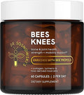 Dr Sosnowski's Bees Knees Bone Health | Ultimate Support for Inflammation Relief, with Collagen, Vitamin C, Turmeric and Bee Propolis | Vegetable Capsules, 60ct