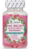PMS Relief Hormone Balance Gummies, Menstrual Cramp Relief & Menopausal Support, 60 Count