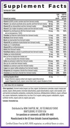 New Chapter Prenatal Vitamins, One Daily Prenatal Multivitamin with Methylfolate + Choline for Healthy Mom & Baby, Gluten Free & Non-GMO, 60 Count