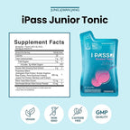 JungKwanJang i-Pass Junior Dietary Supplement- Korean Red Panax Ginseng Extract - Support Immune System, Memory Improvement and Concentration, Productivity - 30 Pouches