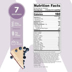 TransformHQ Meal Replacement Shake Powder 7 Servings (Blueberry Cheesecake) - Gluten Free, Non-GMO