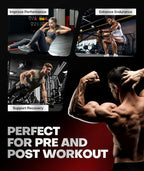 Instant Boost Creatine Monohydrate Gummies, Complex Creatine with Real 5000mg Creatine, L-Taurine, B12, Mg & K, Pre-Workout Creatine for Women & Men to Support Energy, Muscle, Recovery, 0 Sugar, Vegan