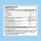 Plant People WonderFocus Mushroom Gummies with Lion’s Mane & Cordyceps - Nootropic Brain Supplement Boosts Memory, Focus, Energy & Mood in Adults | No Sugar, 100% Vegan, Citrus Flavor, 60 Count