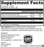 XYMOGEN Melatonin CR - Time Release Melatonin 5mg Supplement with Vitamin B6 - Nighttime + Immune Support - Biphasic Delivery Releases Quickly Then Steadily (180 Extended Release Tablets)