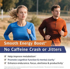 Innate Vitality Caffeine, 200 mg Caffeine Pill for Men & Women, No Crash or Jitters, Non GMO, No Gluten, Boost Energy Levels & Mental Focus, 120 Vegan Capsules