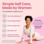 Hey Girl Hormone Balance for Women – 13-in-1 Menopause, PMS & Cycle Support – Mood & Hot Flash Support – w Myo-Inositol, Berberine, Maca Root, Black Cohosh, DIM, Dong Quai