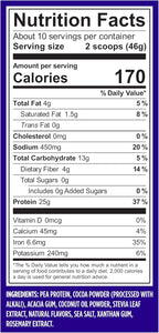 Vega Original Essential Protein - 25g Plant-Based Protein, Creamy Chocolate, 10 Servings, Vegan Non-GMO Drink Mix, Smoothie & Shake Ready, Gluten Free, Dairy Free, 16.2oz (Packaging May Vary)