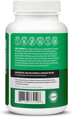 LIVELY VITAMIN CO. Joint Jive - Lubricate Joints (Knee, Ankle, Neck, Shoulder, Back) - Collagen - Glucosamine - MSM - Quercetin - Chondroitin - Devils Claw - Shellfish-Free Formula - 120 Count