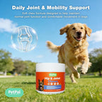 Healthy Dog Treat, Soft Training chew, Support Hip and Joint Health with Glucosamine, Chondroitin Sulfate & MSM, Mobility, Cartilage & Joint Stiffness Relief Supplement, 100 Count