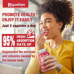 Calcium Gummies + Magnesium & Zinc with Vitamin D3 & K2, High Absorption Calcium Supplement for Bone, Teeth & Immune Support, Non GMO, Vegan, 60 Count