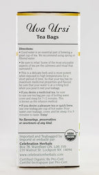CELEBRATION HERBALS Uva Ursi Tea Organic 24 Bag, 0.02 Pound