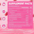 2 Pack Cortisol Gummies for Women, Cortisol Supplements Gummies with Magnesium Ashwagandha Rhodiola Rosea and L-theanine Complex for Relaxation and Zzz Support, Raspberry Flavor, 120 Count