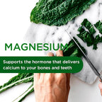 Emerald Labs Magnesium 400mg - Bone & Sleep Support with Albion Magnesium* - Vegan Friendly - 120 Vegetable Capsules (30-Day Supply)