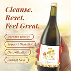 AFC Japan Digestive Ultimate Enzyme Drink – Pure Digestive Enzymes for Digestion, Gas, Bloating, Constipation Relief & Immune Support – 106 Fermented Fruits & Vegetables, Enzyme Supplement, 720ml