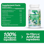 Glucosamine Chondroitin MSM and Turmeric Supplement -Joint Support Supplementfor Women & Men with Boswellia & Glucosamine Sulfate 1500 mg. Used for Cartilage & Joint Health & Flexibility