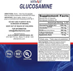 Premium Glucosamine & Chondroitin Nutritional Supplement - Healthy Joint, Bone & Knee Support - Rich in MSM & Collagen - Organic Natural Ingredients - Made in USA - 90 Capsules - 4 Pack