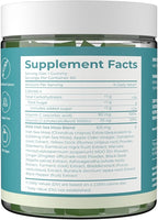 Sea Moss Gummies 16-in-1 - Ashwagandha Black Seed Oil Bladder Wrack Turmeric Vitamin C & D3 with Manuka Burdock Root Dandelion Yellow Dock Natural Detox & Liver Health Immune Support, Energy Boost