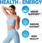 DEDICAD 12in1 Black Cohosh 5-Month Supply for Menopause Support Supplement with Dong Quai, Chasteberry, Red Raspberry, Licorice, Wild Yam & More - 150 Capsules