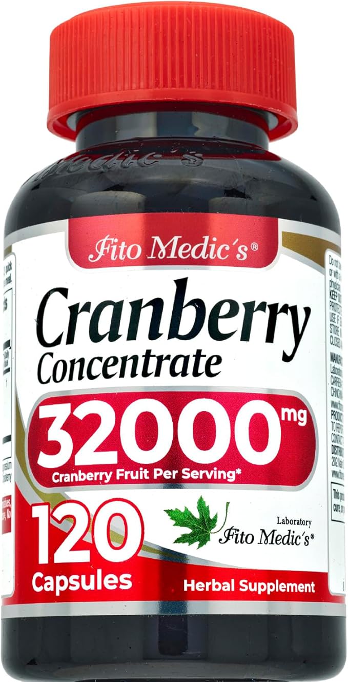 FITO MEDIC'S Lab | Cranberry Pills | Cranberry Supplement |120 softgels | Concentrate Extract