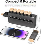 Weekly Pill Organizer 2 Times a Day - Am Pm Pill Box 7 Day, Large Twice Medicine Pill Case for Daily Medication, Vitamins, Fish Oils, Supplements Portable Week Pill Holder Container, Latte