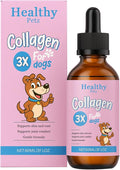 Healthy Petz Collagen for Dogs - Healthy Petz Premium Liquid Collagen for Dogs with ThreeCollagen Types & Hyaluronic Acid, Support for Skin & Joints & Gut & Overall Vitality, 60ml/2floz
