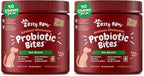 Zesty Paws Probiotics for Dogs, Digestive Enzymes Gut Flora, Digestive Health, Diarrhea & Bowel Support, DE111, Dog Probiotics Soft Chew for Pet Immune System, Chicken, 90 Ct (Pack of 2)