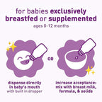 Enfamil Prenatals & Baby Vitamins Dual Probiotics Drops, Supports Baby's Immune & Digestive Health*, 8.7mL Bottle
