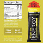 NewTrition® Extra Strength Energy Shots, 1.7 fl oz - 250mg Caffeine with Vitamin B & Amino Acids, Sugar-Free, Zero Calorie Vitamin Energy Drink for Focus & Endurance (Pack of 6, Pineapple)