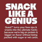 Quest Nutrition Nacho Cheese Tortilla Style Protein Chips, 18g Protein, 4g Net Carb, Low Carb, Gluten Free, 1.1 oz (Pack of 4)