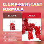 2pack Magnesium Glycinate Gummies 600mg for Sleep & Calm, Sugar Free Magnesium Gummies for Adults with Vitamin D3, Tart Cherry & Chamomile,Clump-Resistant Formula, Third-Party Tested, 120 Count