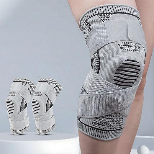 Motion Max Knee Pro, Motionmax Knee Pro Brace, Bone On Bone Knee Brace With Adjustable Non-Slip Strap, Knee Brace for Men Women for Joint Pain, Runner, Workout 1PC