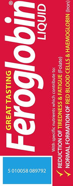 Feroglobin Gentle Iron and Nutrient Liquid - Reduce Tiredness and Fatigue | Maintain Health and Vitality | Natural Iron Source