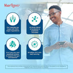 MARYRUTH'S 3-in-1 Probiotics for Digestive Health | Prebiotic & Postbiotic | Gut Health Supplement for Women & Men | 23 Unique Strains | Immune Support | 50 Billion CFU | 30 Servings