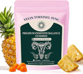 Probiotic Gummies for Women - Vital Prebiotic Source for Feminine Health, pH Balance & Odor Control - Vegan Daily Digestive & Immune Support, Pineapple Flavor, Sugar-Free, 60 Count