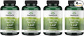 Swanson Stinging Nettle Leaf (Urtica Dioica) - Herbal Supplement Promoting Urinary Tract & Respiratory Health Support - May Support Healthy Fluid Balance - (120 Capsules) (4 Pack)