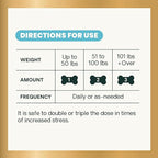 VetriScience Calm & Confident Chews, Composure Clinically Tested Calming and Anxiety Supplement for Dogs, Reduce Stress and Fear, Ideal for Thunderstorms, Fireworks and Travel, Bacon, 120 Count
