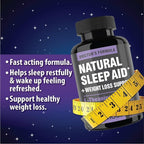 NooMost Natural Sleep Aid Supplements with Magnesium,L theanine & Garcinia | Sleep Pills for deep & Restful Sleep for Adults | Non-Habit-Forming | Helps Fall Asleep Fast Stay Asleep Longer | 60 Tabs