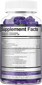2 Bottles Cortisol Supplements for Women & Men 20-in-1 Cortisol Gummies with Ashwagandha Rhodiola Rosea Magnesium Phosphatidylserine Calm Focus Mood Support Healthy Cortisol Levels 30 Day Supply