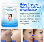 Hyaluronic Acid Powder for Skin (3.52 oz) - 100% Pure Hyaluronic Acid Powder, DIY Organic Hydrating Serum & Anti-Aging Ingredient, 1 Scoop = 1 Bottle of Essence