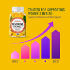 Feminine Balance Probiotics Gummies for Women - Vaginal Health & Women's pH Balance Natural Gummy Supplement with Cranberry Pineapple Powder - Sugar Free Gluten Free Vegan