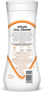Summer’s Eve Ultimate Odor Protection Feminine Wash with Shea Butter - Up to 24 Hour Vaginal Odor Control, pH Balanced Formula, Clinically & Gynecologist Tested Intimate Body Wash - 15 Fl Oz