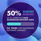 Magnesium Glycinate 2150 MG Gummies, High Absorption Magnesium Glycinate, Citrate & Malate, Sugar-Free, Vegan, Chews for Men & Women, 60 Gummies, Cherry Flavor– 60 Wild Cherry Flavor Chews