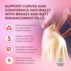 G-Curve Butt and Breast Growth Capsules - Horny Goat Weed Muira Puama & Maca Root for Butt Growth Support - Advanced Herbal Formula - Supports Bigger Butt & Bigger Breast - Easy to Swallow - 60 Count