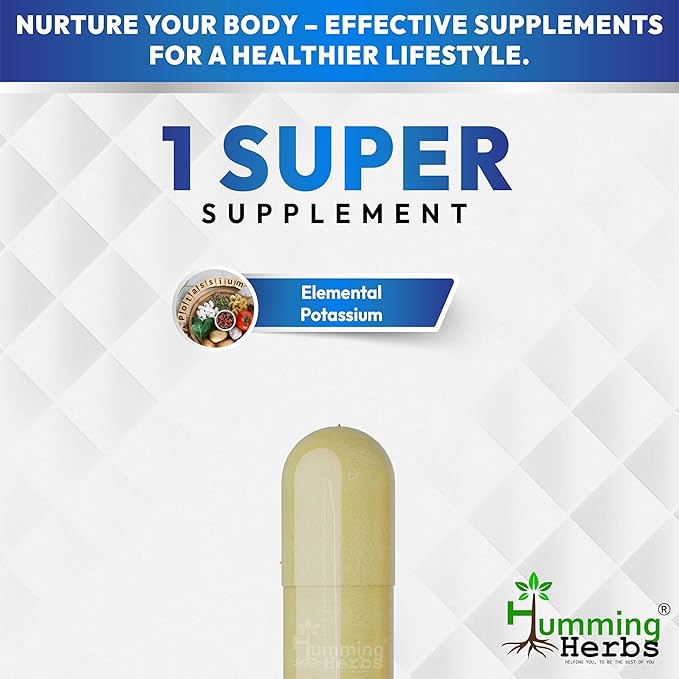 Potassium Citrate 800 mg (306 mg Elemental Potassium) – Electrolyte & pH Balance Support – Vegan, Non-GMO – 150 Capsules