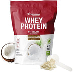 Evolution Advance Nutrition Fit & Slim Blend – Grass-Fed Whey Protein Powder for Easy Digestion, Keto-Approved, Non-GMO, Stevia Sweetened, Natural Flavor – 2 Pounds (Coco-Colada)
