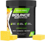 Bounce Pro Creatine Monohydrate Gummies for Men & Women, Low Calorie, 6G of Creatine per Serving, Vegan, Anti-Melting, Gluten-Free, Non-GMO (30 Count (Pack of 1), Lemon Cake)